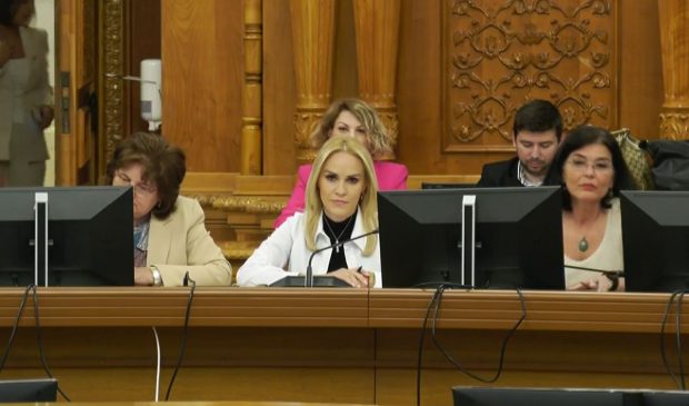 Unei deputate USR i-a fost tăiat microfonul la audieri, în timp ce o întreba pe Firea despre cazurile publice de acuzații de hărțuire din PSD