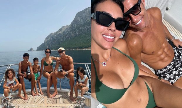 Georgina Rodriguez, apariție provocatoare în costum de baie. Iubita lui Cristiano Ronaldo se relaxează pe iaht