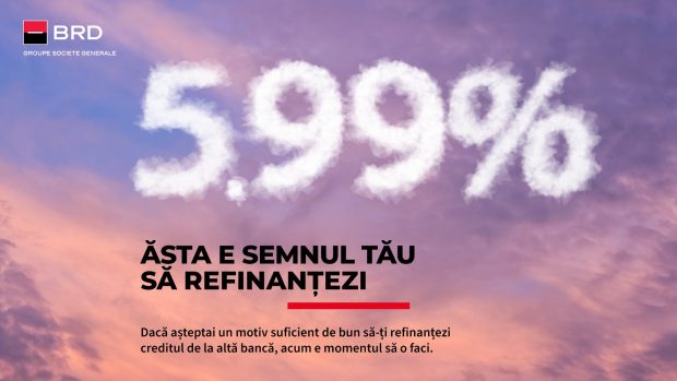 Majorează-ți economiile lunare cu Creditul Habitat de la BRD acordat pentru refinanțarea creditelor ipotecare de la alte bănci – Poți avea o reducere de aproximativ 500 RON pe lună!