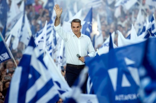 Conservatorii lui Mitsotakis au câștigat detașat alegerile cu repetiție din Grecia și au obținut majoritatea absolută în Parlament