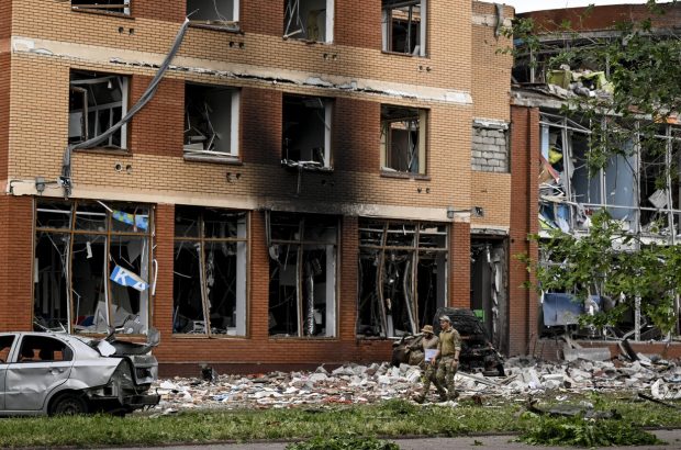 Imagini cu urmările atacului cu rachete de croazieră asupra oraşului Odesa. Bilanţul victimelor