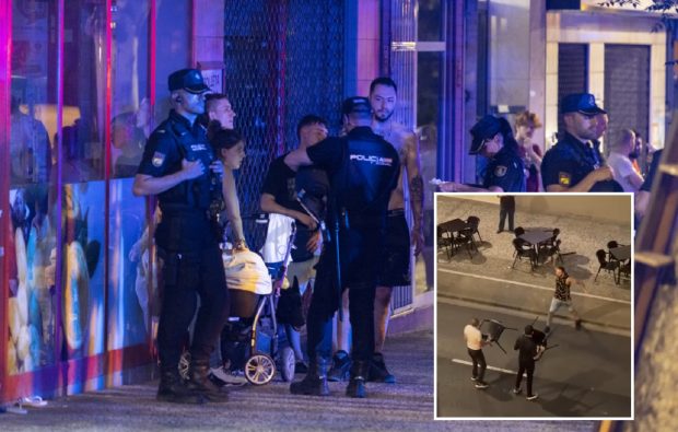 Români atacați cu maceta și katana pe stradă, în Spania, de localnicii întorși să se răzbune, după ce au luat bătaie cu două zile în urmă, la Zaragoza
