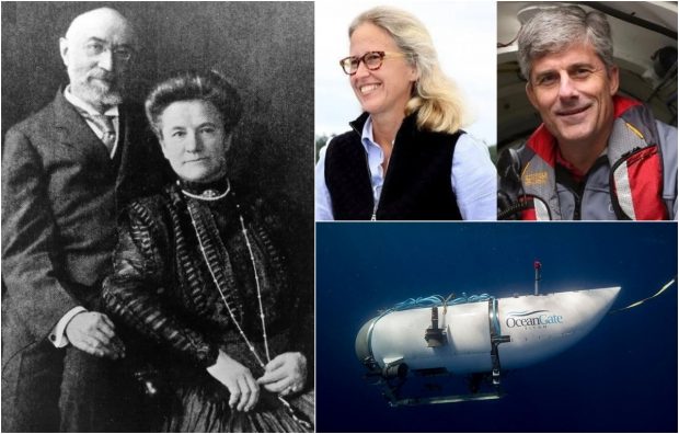 Soţia pilotului submarinului Titan, dispărut în timpul scufundării spre epava Titanicului, este descendenta unui cuplu care a murit pe Titanic