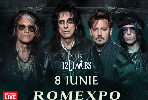 Cine va cânta în deschidere la concertul lui Johnny Depp & Hollywood Vampires de la Romexpo. Reguli de acces la eveniment