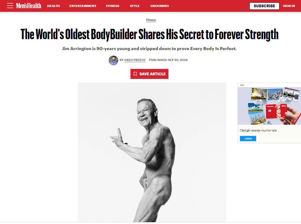 90-Year-Old Bodybuilder Reveals His Secrets - Guinness World