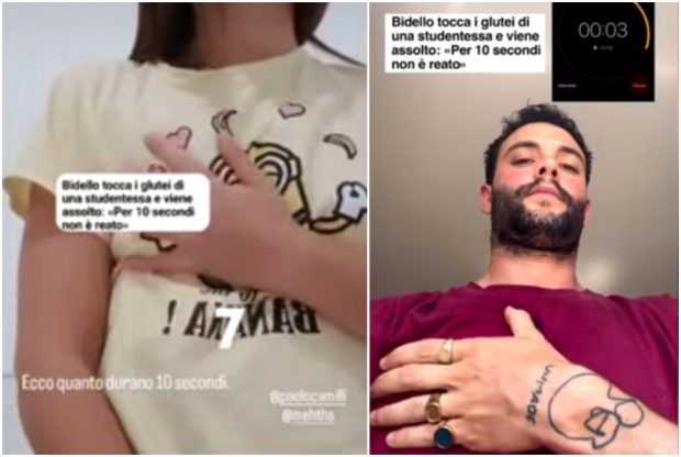 „Cine numără secundele, în timp ce ești hărțuit?” Revoltă în Italia după ce un judecător a introdus „regula de 10 secunde” pentru abuz sexual