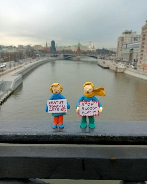 Metoda inedită a unui rus de a protesta față de războiul din Ucraina. „Așa am simțit că nu sunt complet inutil”