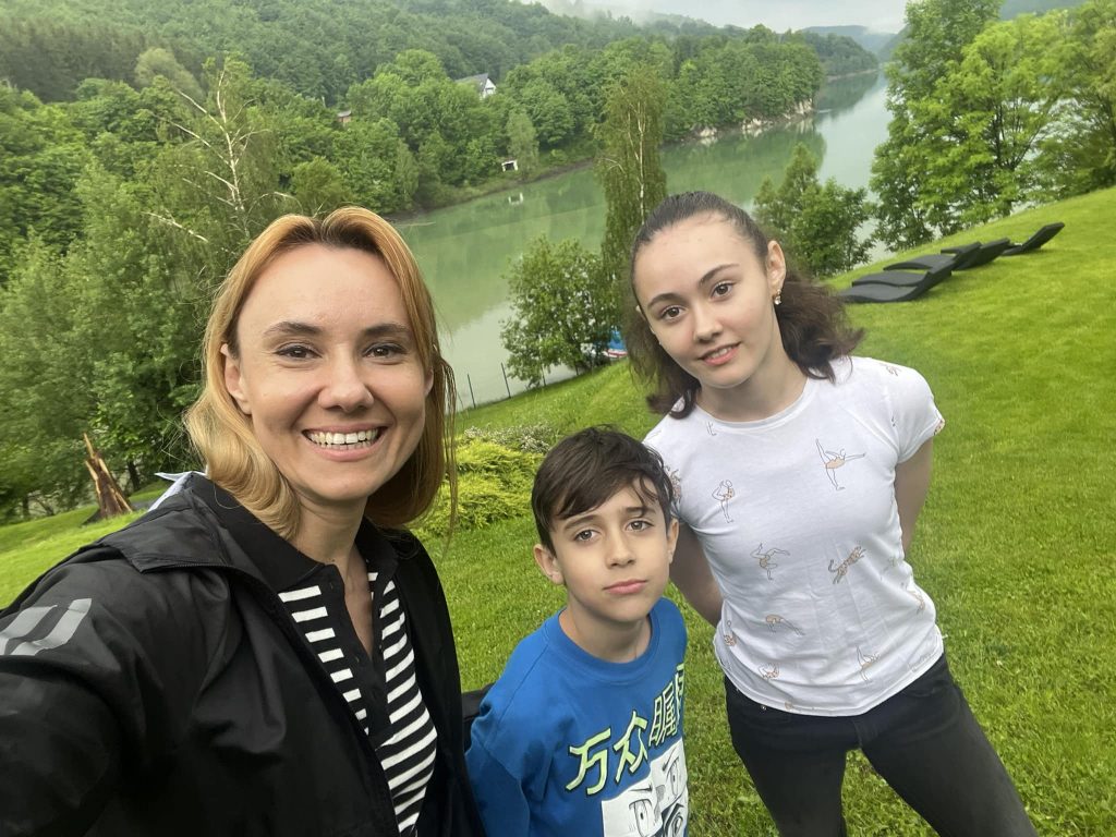 Oana Ioniță în timpul divorțului