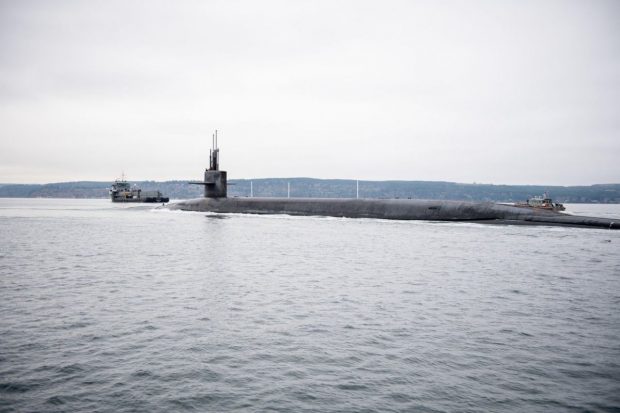 Un submarin american dotat cu arme nucleare a făcut prima oprire în apele Coreei de Sud din ultimele patru decenii