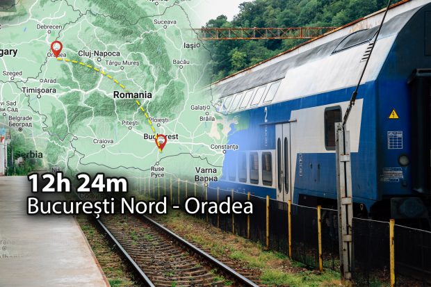 REPORTAJ 13 ore în tren cu 53 de kilometri la oră. București – Oradea, călătorie de la „curg apele pe mine” la „am înghețat de frig”