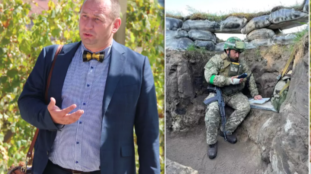 Profesorul ucrainean devenit viral după ce a ținut cursuri din tranșee a fost numit ambasador în Ungaria