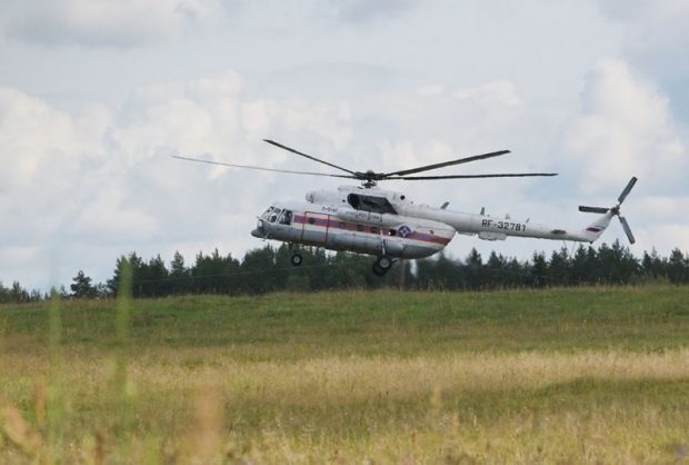 Un elicopter al Serviciului federal rus de securitate s-a prăbușit în timpul unui zbor de antrenament