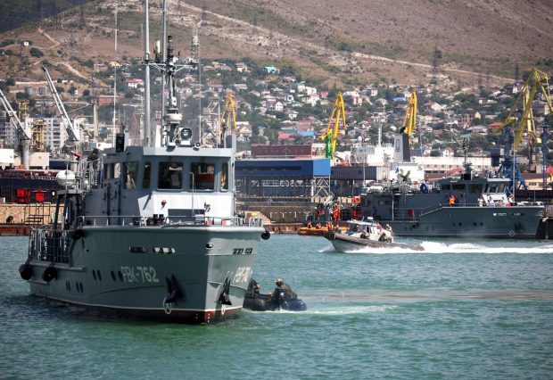 Baza navală rusă din Novorossiisk a fost atacată cu drone marine