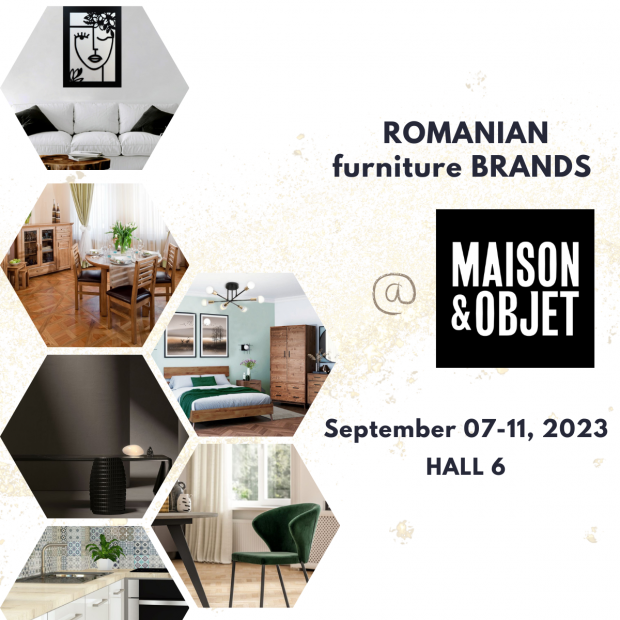 Designeri de mobilier din România expun la Paris cele mai noi colecții de mobilier și accesorii, în cadrul târgului Maison & Objet