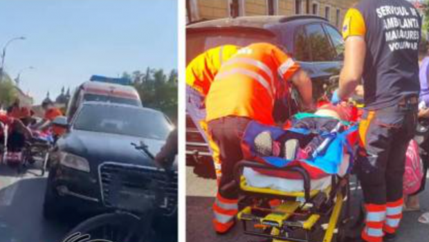 Fetiță de 10 ani, bunica și mătușa ei, spulberate de o șoferiță pe trecerea de pietoni, lângă școală, la Sighetu Marmației