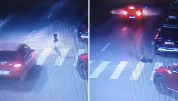Șoferiță filmată când lovește un copil pe trecerea de pietoni și apoi fuge de la locul accidentului, în Iași