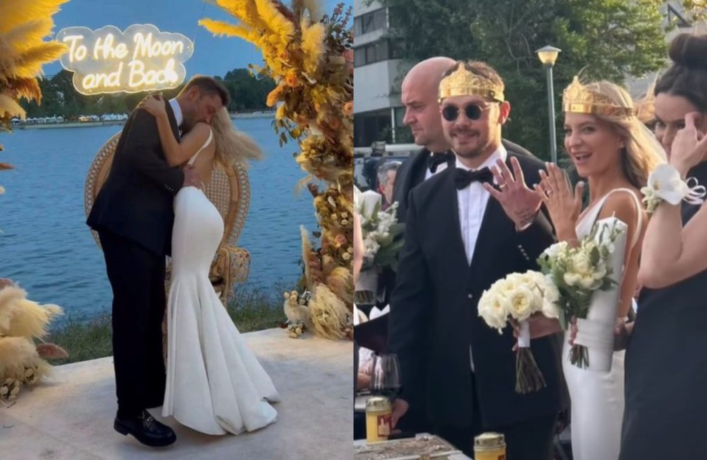 Ana Baniciu și Edy Kovacs au celebrat căsătoria lor religioasă - imagini impresionante cu frumoasa cântăreață îmbrăcată într-o superbă rochie de mireasă. 6 ana baniciu