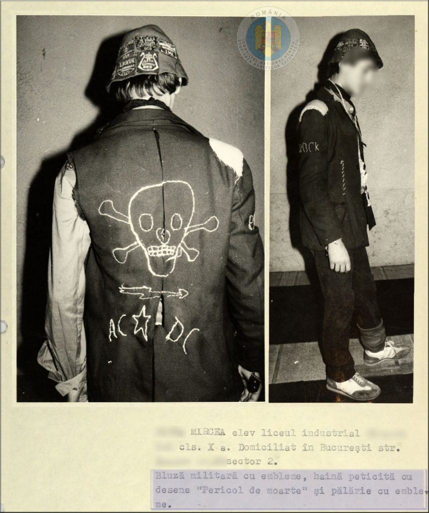 CNSAS dezvăluie fotografii cu tineri reținuți în anii ’80 pentru că alegători preferau să poarte haine cu formațiile lor preferate. "Importanța libertății trebuie să rămână mereu în mintea noastră!" 6 cnsas 6