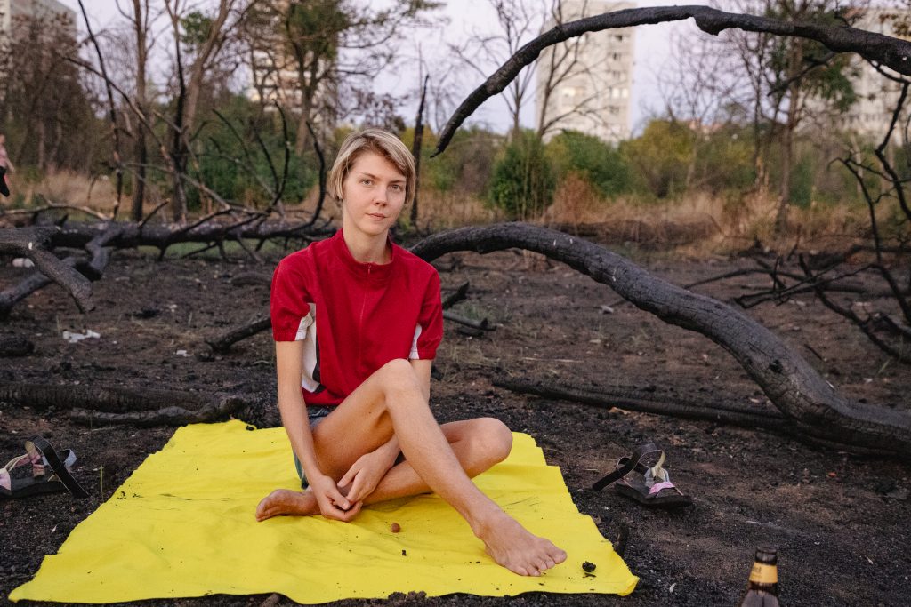 eliza artista si una dintre initiatoarele protestului artistic este un parc care a incetat sa mai existe