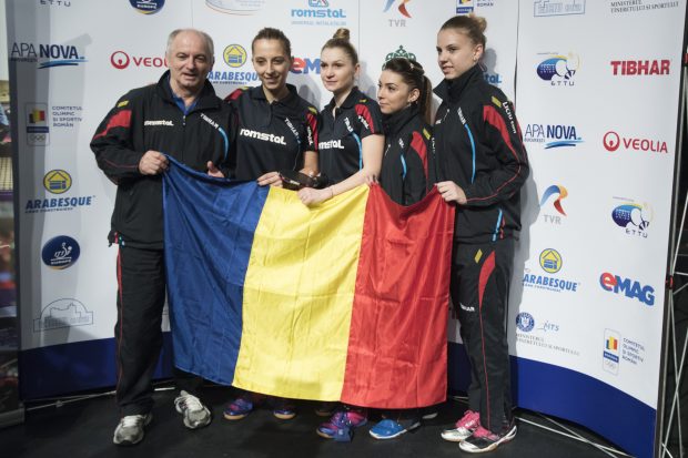 România obţine argintul european la tenis de masă feminin, după ce a pierdut finala cu Germania