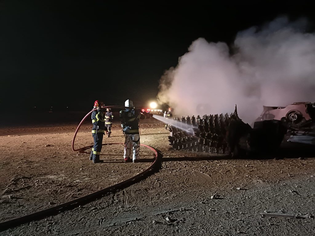 Explozia la magistrala de gaze de la Călimănești: Descoperire îngrozitoare - Locul unde au fost găsiți carbonizați patru muncitori 4 incendiu dupa