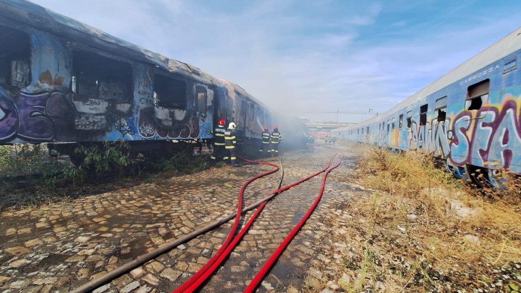 incendiu vagoane basarab 3
