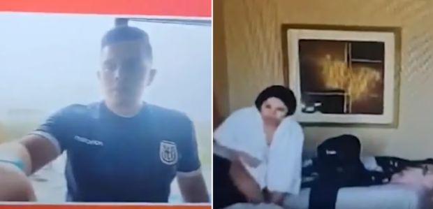 Un jurnalist ecuadorian care a intrat prin apel video într-o emisiune și-a arătat, din greșeală, amanta aproape dezbrăcată