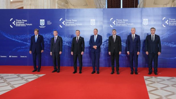 Iohannis, la Forumul de Afaceri al Inițiativei celor Trei Mări: Una din lecțiile războiului – „interdependența economică poate fi instrumentalizată periculos împotriva noastră”