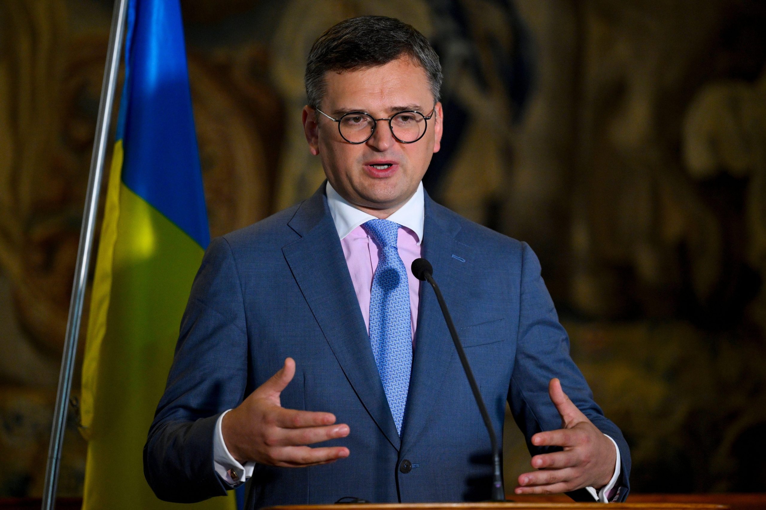 Diplomați ucraineni și români în discuție telefonică Diplomați ucraineni și români în discuție telefonică