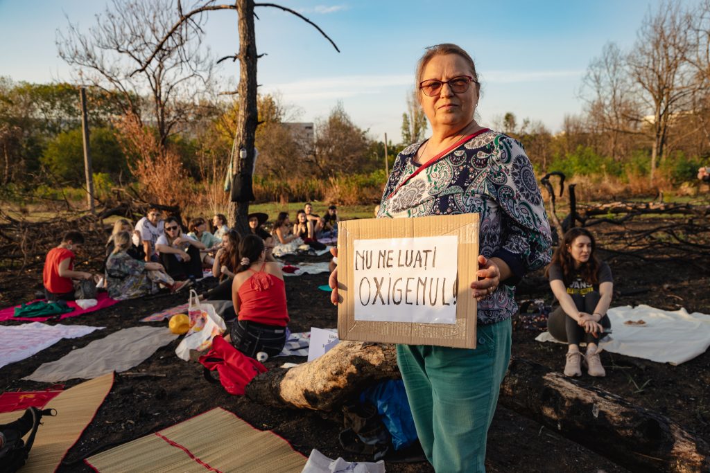 rodica pensionara nepotii nostri vor ramane fara parcuri