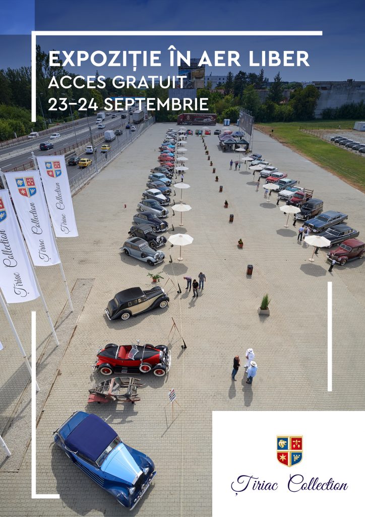 Tiriac Collection aduce a treia expoziție auto anuală în aer liber cu acces gratuit în septembrie 2023 1 tiriac collection expozitie in aer liber 23 24 septembrie