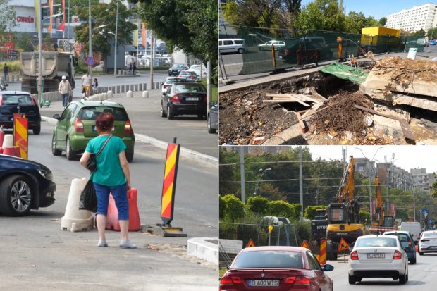 Un fenomen se extinde: din cauza întârzierilor cu anii la marile lucrări din București, locuitorii se simt „ca și cum ne-am mutat în șantier”