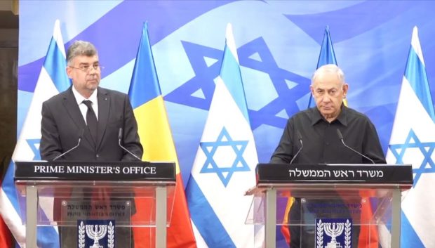 Marcel Ciolacu, declarații comune cu Benjamin Netanyahu: „Israelul are dreptul să se apere”