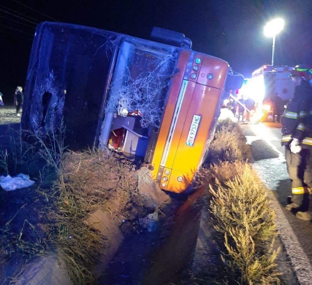 Accident de autocar lângă Hârșova: 83 de ucraineni răniți și transferați la spital, inclusiv doi copii 1 autocar