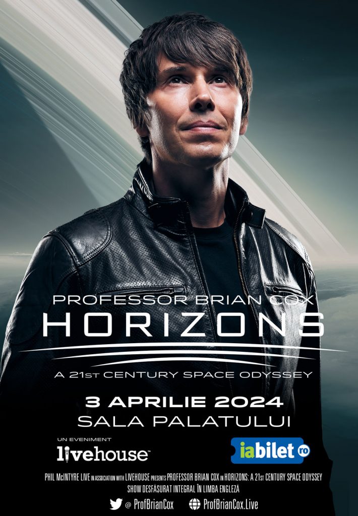 brian cox in bucuresti poster
