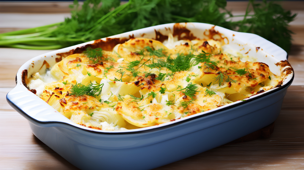Rețete de conopidă gratinată