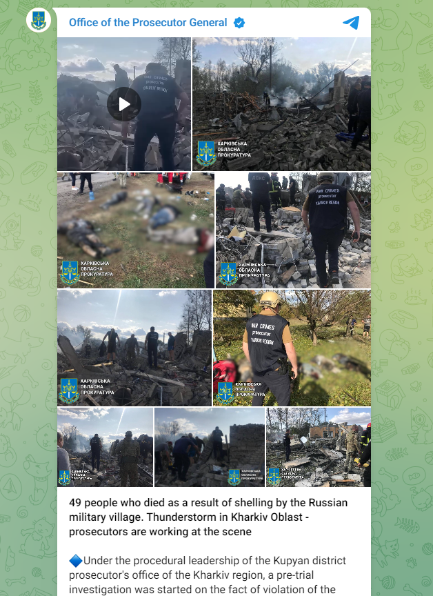 Urmările atacului cu rachete efectuat de ruși asupra unui magazin alimentar din Harkov, unul dintre cele mai sângeroase de până acum | FOTO