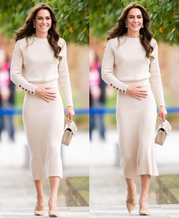 Kate Middleton a purtat un costum realizat la Piatra Neamț. Povestea unei afaceri de familie care a rezistat din anii ’90