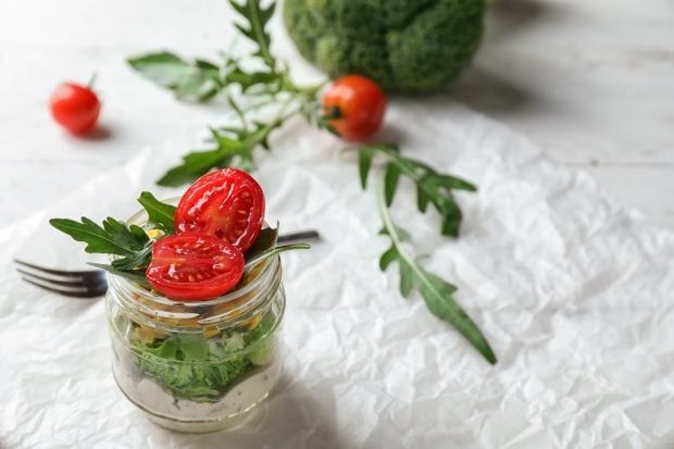 Salata de gnocchi la borcan