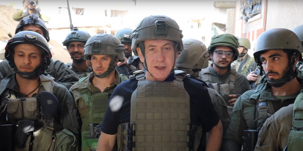 Benjamin Netanyahu, prima vizită în Fâșia Gaza de la începutul războiului. „Vom continua până la victorie. Nimic nu ne va opri” | VIDEO
