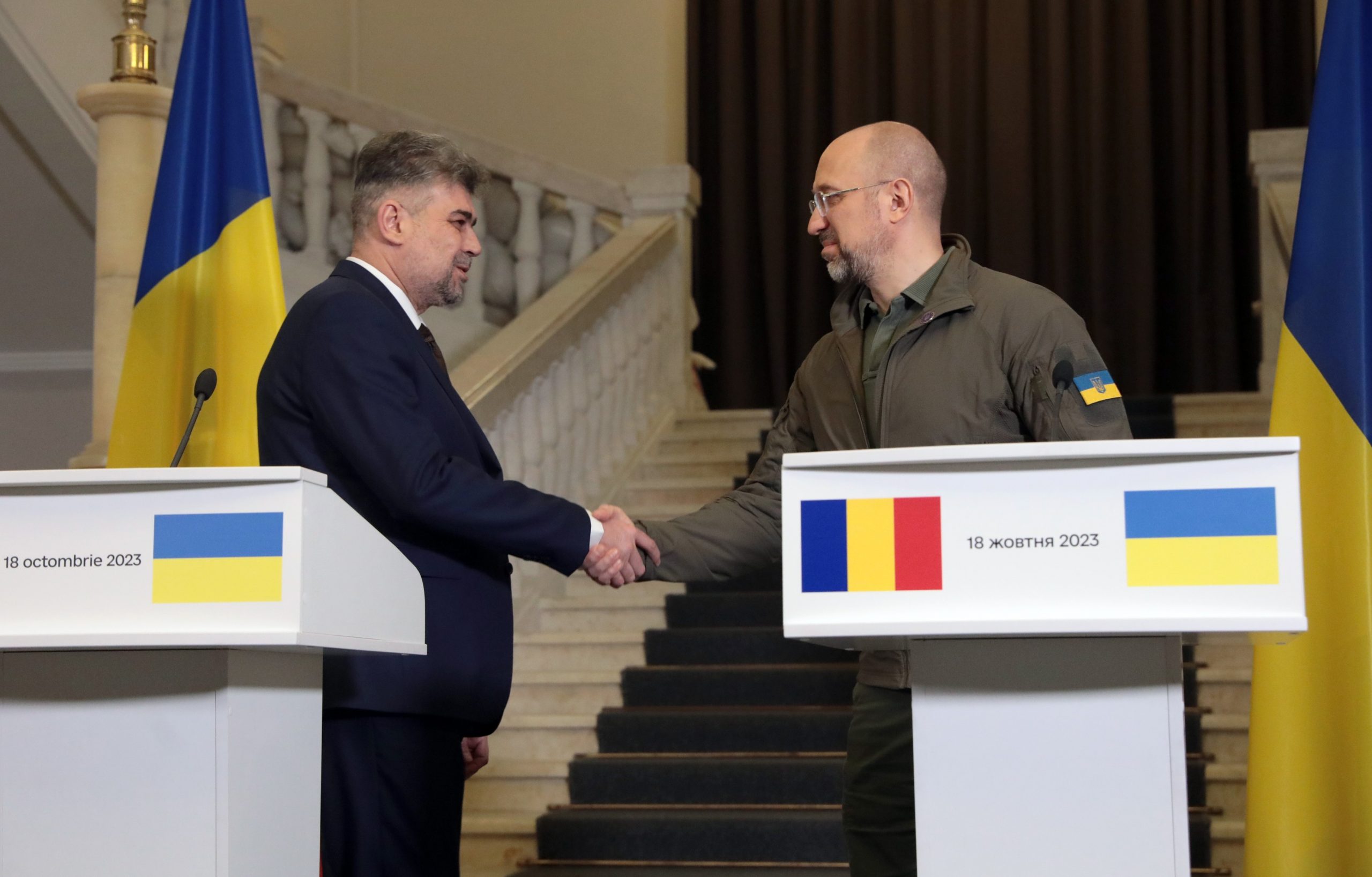 România Va Creşte Capacitatea De Transport Pentru Cerealele Din Ucraina, Anunță Ciolacu. "60% Din Aceste Exporturi Au Fost Realizate Prin Coridoarele De La Noi" România Va Creşte Capacitatea De Transport Pentru Cerealele Din Ucraina, Anunță Ciolacu. "60% Din Aceste Exporturi Au Fost Realizate Prin Coridoarele De La Noi"