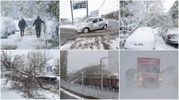 Viscolul și ninsorile au provocat haos în mai multe județe. Sute de localități fără curent, în timp ce orașul Constanța a rămas fără apă potabilă timp de cinci ore