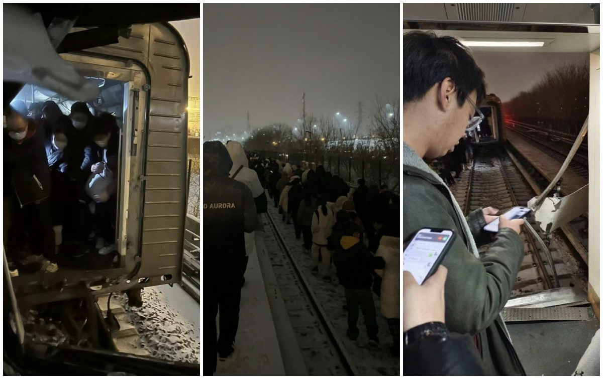 Accident grav de metrou în Beijing: peste 500 de răniți și 100 cu fracturi, la spital Accident grav de metrou în Beijing: peste 500 de răniți și 100 cu fracturi, la spital