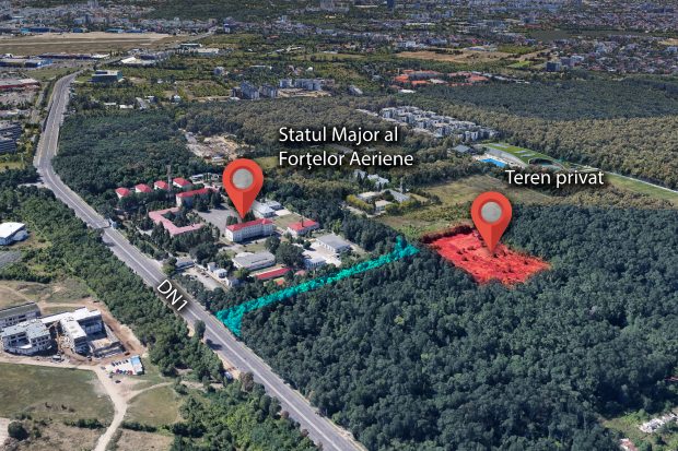 Legătura dintre donația către stat a unei parcele de pădure ce duce la o unitate SRI și afacerile lăsate în urmă de miliardarul Dan Petrescu. Care este miza imobiliară?