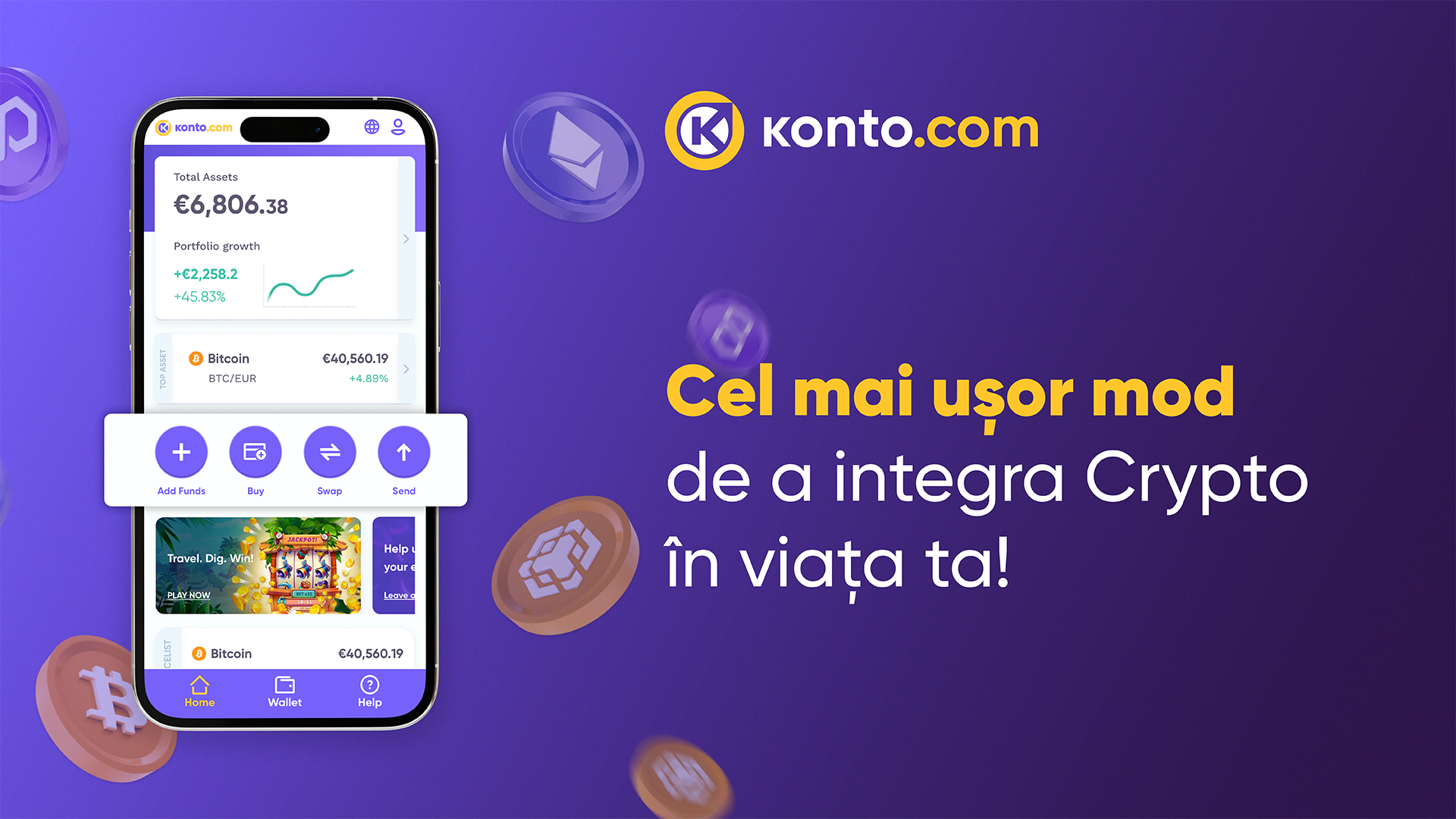 Experimentează Viitorul Finanțelor: Konto.com Construiește Prima Platforma  De Crypto Lifestyle Din UE | Libertatea