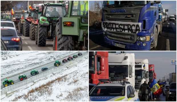 Protestul fermierilor și transportatorilor continuă. Negocierile de la Finanțe au eșuat: „S-au acceptat cererile, dar nu se poate niciuna, asta e concluzia”. Probleme în trafic în mai multe zone