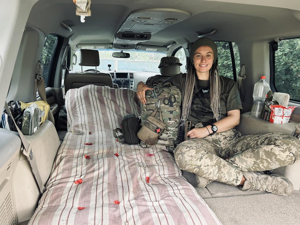 Yaryna Chornoguz, în apărarea mobilizării femeilor în armata ucraineană 1 37181186366008149300092662223752945681616668n