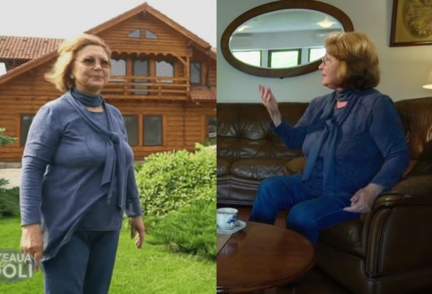 Imagini spectaculoase cu casa Torei Vasilescu. S-a pensionat și trăiește într-o vilă ca-n filme: „Eu stau aici ca la mănăstire”