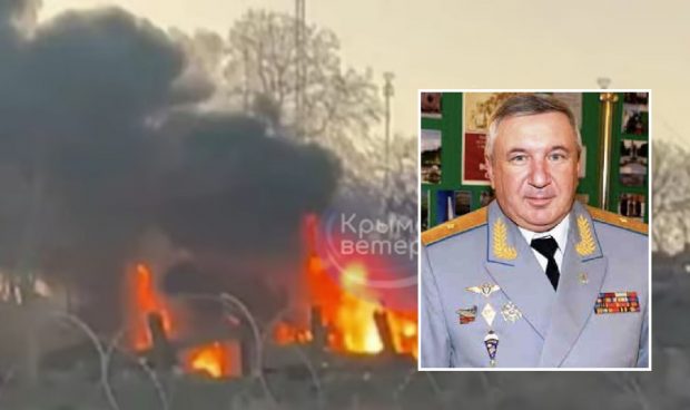Un general rus a fost ucis în atacul ucrainean asupra aerodromului militar Belbek, din Sevastopolul ocupat