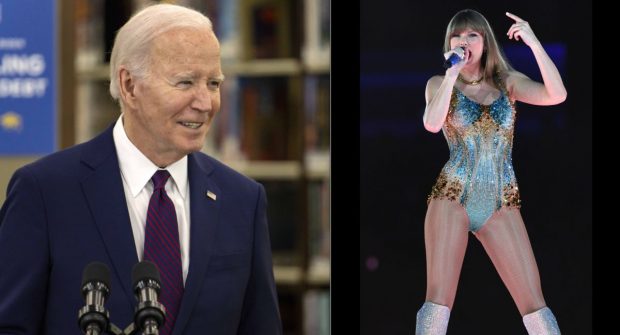 Joe Biden a declarat, în glumă, că susținerea cântăreței Taylor Swift pentru campania sa electorală este o informație „secretă”